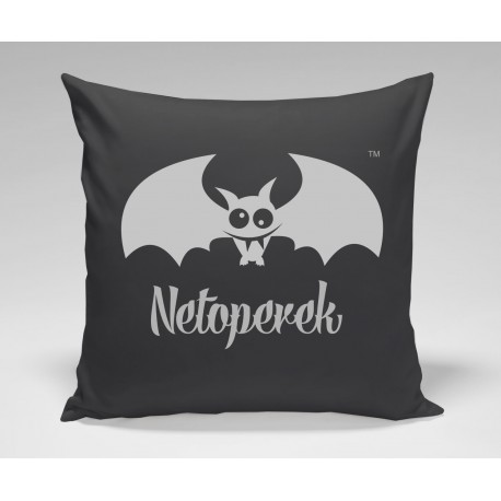 Poduszka Czarna Netoperek2