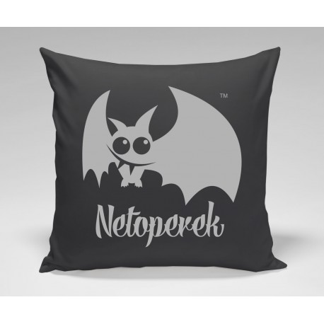 Poduszka Czarna Netoperek3
