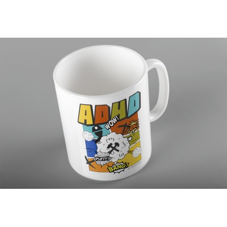 Kubek Biały ADHD