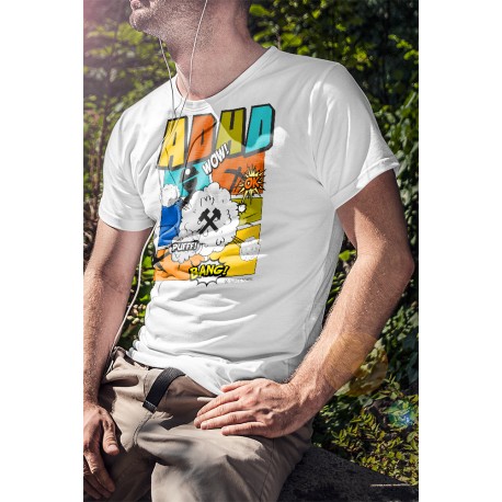 Koszulka Biała Męska ADHD