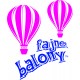Koszulka Biała Damska Fajne balony