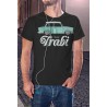 Koszulka Czarna Męska Trabi