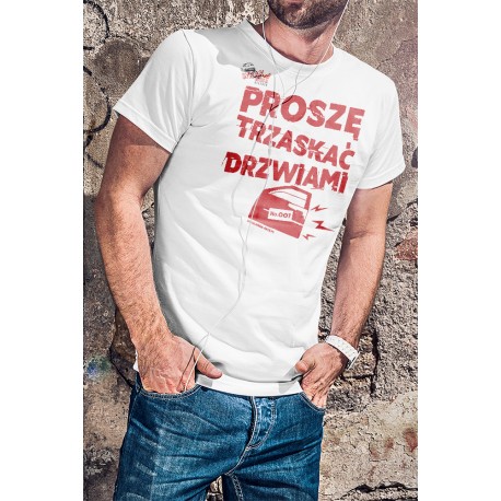 Koszulka Biała Męska Nie