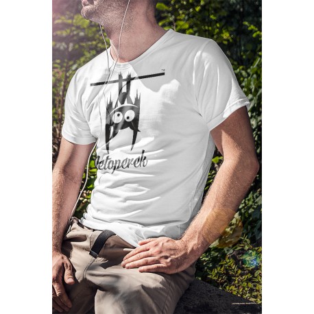 Koszulka Biała Męska Netoperek1