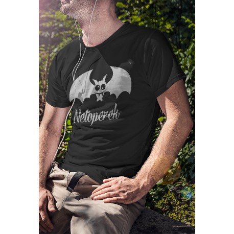 Koszulka Czarna Męska Netoperek2