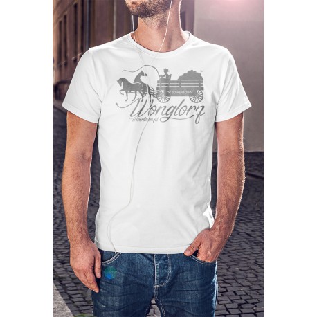 Koszulka Biała Męska Wonglorz